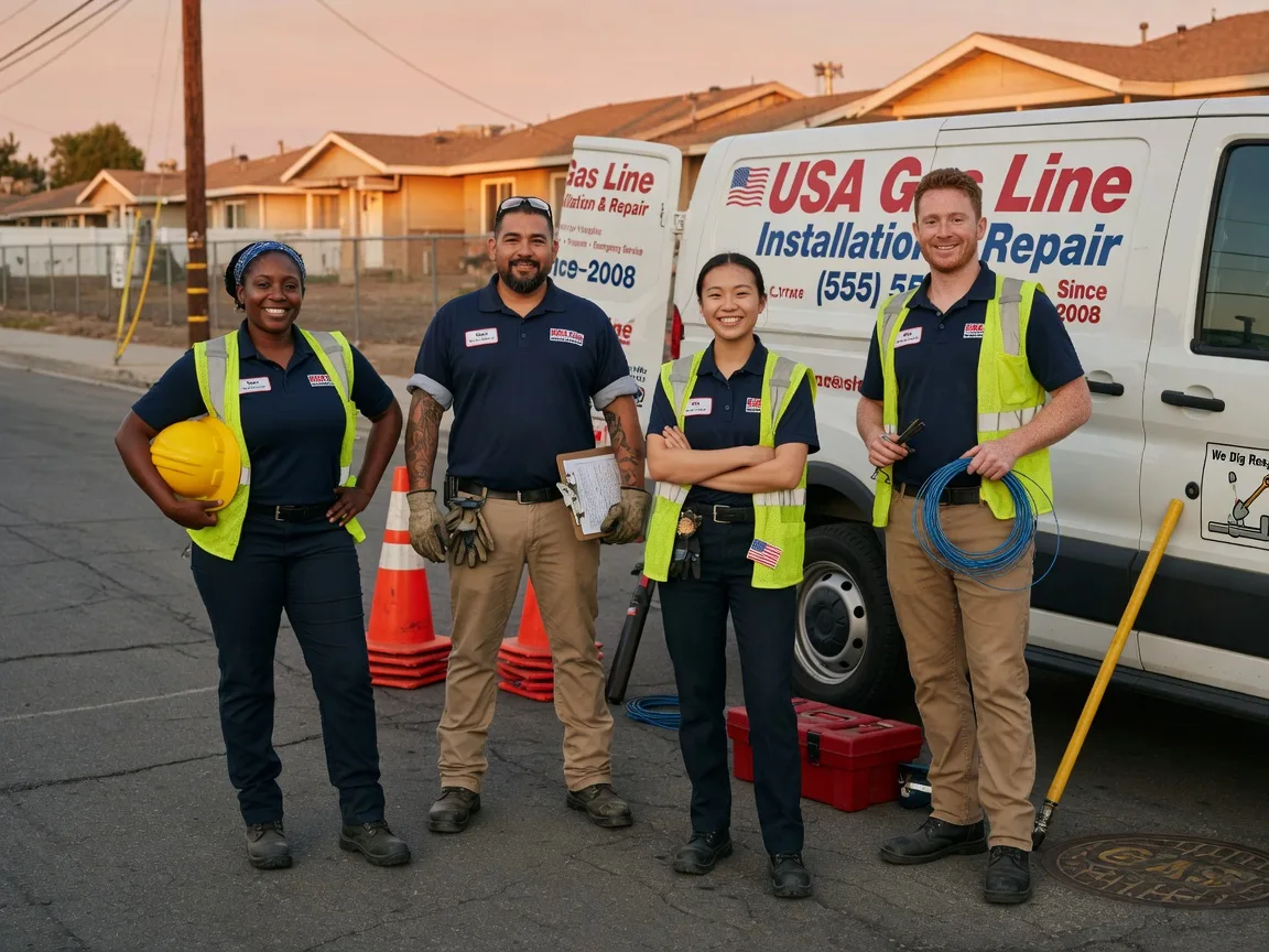 Gas Line Installation company in Preston, MN